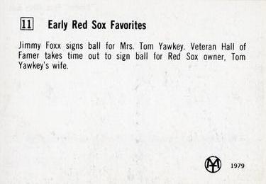 1979 Early Red Sox Favorites #11 