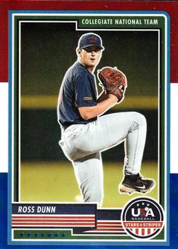 2023 Panini USA Baseball Stars & Stripes - Red, White, & Blue #66 Ross Dunn Front