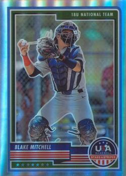 2023 Panini USA Baseball Stars & Stripes - Silver #57 Blake Mitchell Front