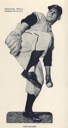 1954 Philadelphia Athletics Stickers #NNO Alex Kellner Front