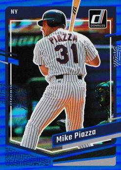 2023 Donruss - Holo Blue #163 Mike Piazza Front