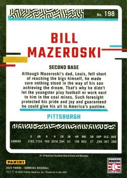 2023 Donruss - Independence Day #198 Bill Mazeroski Back
