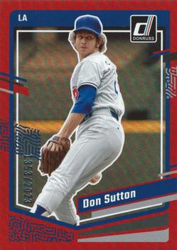2023 Donruss - Holo Red #156 Don Sutton Front