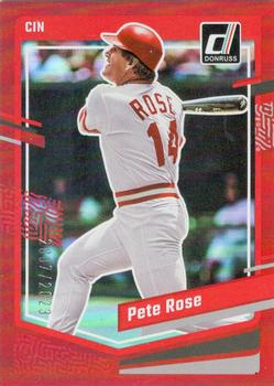 2023 Donruss - Holo Red #182 Pete Rose Front