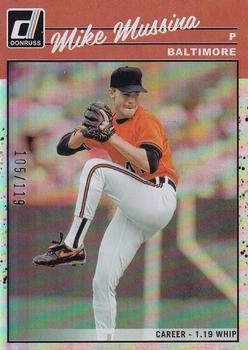 2023 Donruss - Career Stat Line #274 Mike Mussina Front