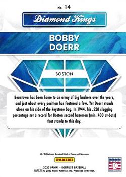 2023 Donruss - Press Proof #14 Bobby Doerr Back