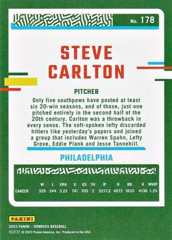 2023 Donruss - Press Proof #178 Steve Carlton Back