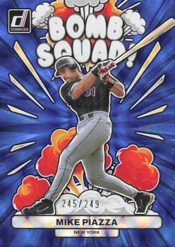 2023 Donruss - Bomb Squad Blue #BS8 Mike Piazza Front