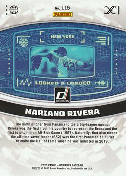 2023 Donruss - Locked & Loaded #LL5 Mariano Rivera Back
