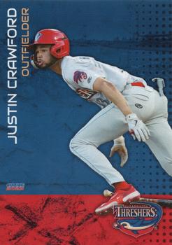 2023 Choice Clearwater Threshers #1 Justin Crawford Front