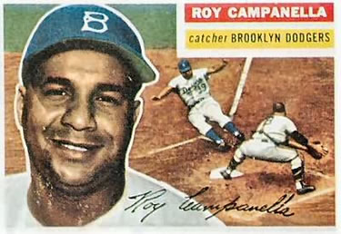 1956 Topps #101 Roy Campanella Front