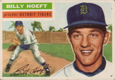 1956 Topps #152 Billy Hoeft Front