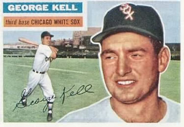 1956 Topps #195 George Kell Front