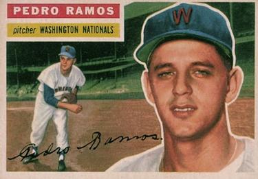 1956 Topps #49 Pedro Ramos Front