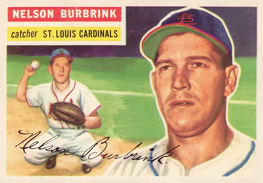 1956 Topps #27 Nelson Burbrink Front
