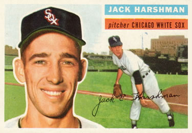 1956 Topps #29 Jack Harshman Front