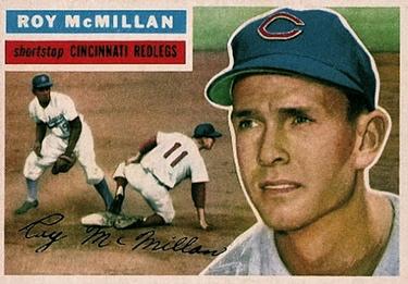 1956 Topps #123 Roy McMillan Front