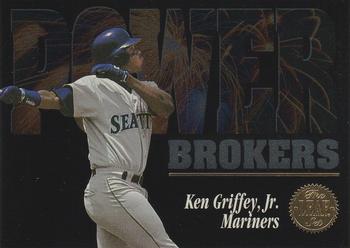 1994 Leaf - Power Brokers #5 Ken Griffey, Jr. Front