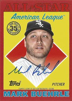 2023 Topps - 1988 Topps Baseball 35th Anniversary All-Stars Autographs Red #88ASA-MB Mark Buehrle Front