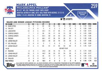 2023 Topps - All-Star Game #259 Mark Appel Back