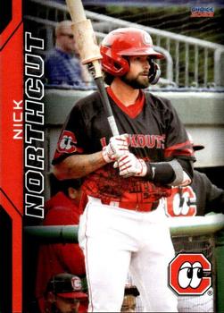 2023 Choice Chattanooga Lookouts #25 Nick Northcut Front