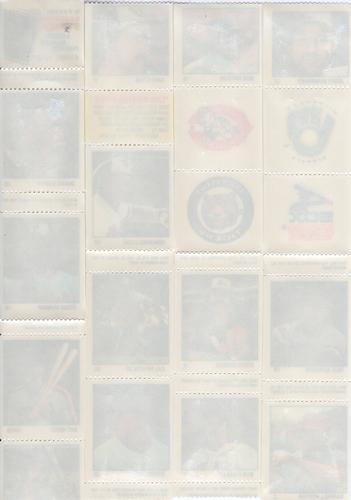 1983 Fleer Stamps - Columns #10 No. 10 of 16 Columns Back