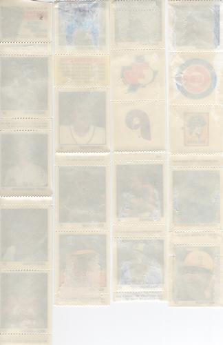 1983 Fleer Stamps - Columns #13 No. 13 of 16 Columns Back