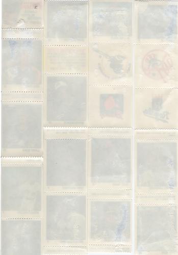 1983 Fleer Stamps - Columns #16 No. 16 of 16 Columns Back