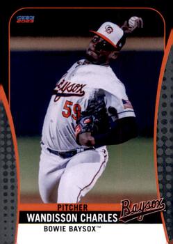 2023 Choice Bowie Baysox #04 Wandisson Charles Front