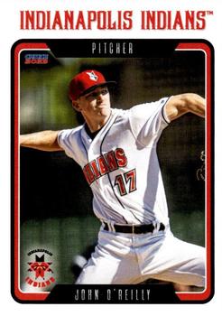 2023 Choice Indianapolis Indians #17 John O'Reilly Front