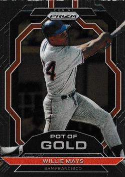 2023 Panini Prizm - Pot of Gold #PG13 Willie Mays Front
