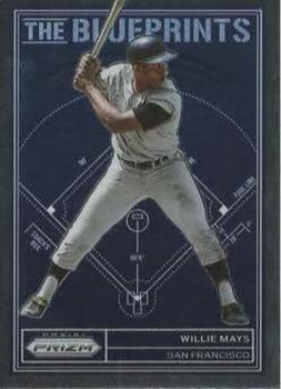 2023 Panini Prizm - The Blueprints #TB5 Willie Mays Front
