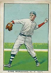 1911-14 Brunners Bread (D304) #NNO Rube Marquard Front