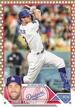 2023 Topps - Gold Star #562 Chris Taylor Front