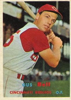 1957 Topps #180 Gus Bell Front