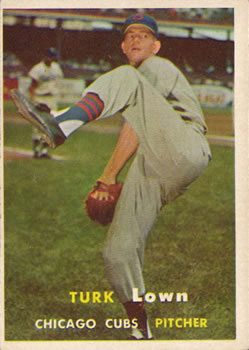 1957 Topps #247 Turk Lown Front