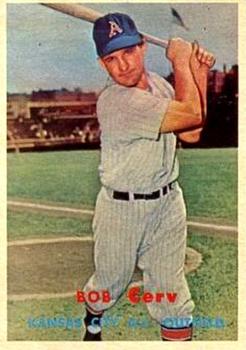 1957 Topps #269 Bob Cerv Front