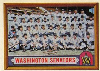 1957 Topps #270 Washington Senators Front