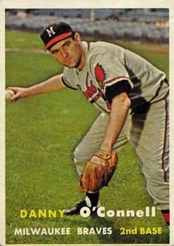 1957 Topps #271 Danny O'Connell Front