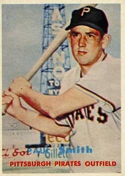1957 Topps #345 Paul Smith Front
