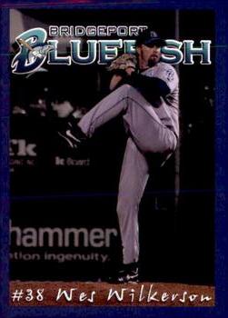 2008 Bridgeport Bluefish #NNO Wes Wilkerson Front
