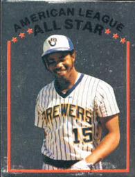 1981 Topps Stickers #241 Cecil Cooper Front