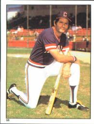 1981 Topps Stickers #68 Mike Hargrove Front
