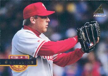 1994 Pinnacle #105 Curt Schilling Front