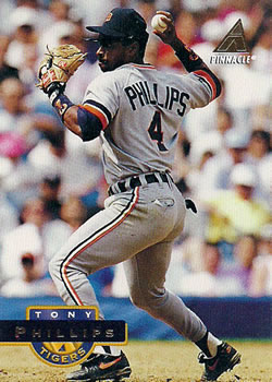 1994 Pinnacle #330 Tony Phillips Front