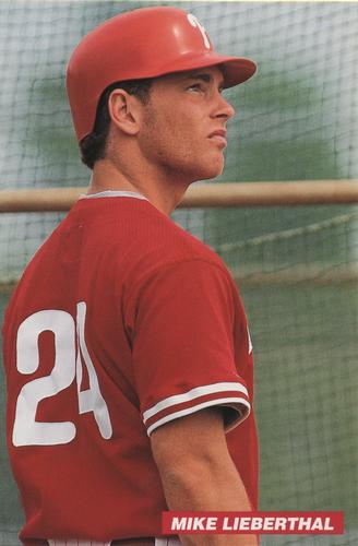 1994 Philadelphia Phillies Photocards Update #NNO Mike Lieberthal Front