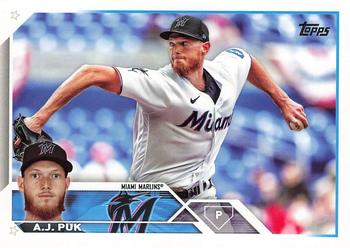 2023 Topps Update #US19 A.J. Puk Front