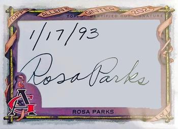 2023 Topps Allen & Ginter - Cut Signatures #CS-RP Rosa Parks Front