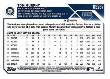 2023 Topps Update - Independence Day #US289 Tom Murphy Back