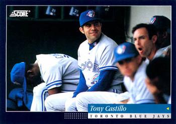 1994 Score #177 Tony Castillo Front